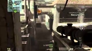 MW3  Seatown Spawn Shot Quad Feed!!1