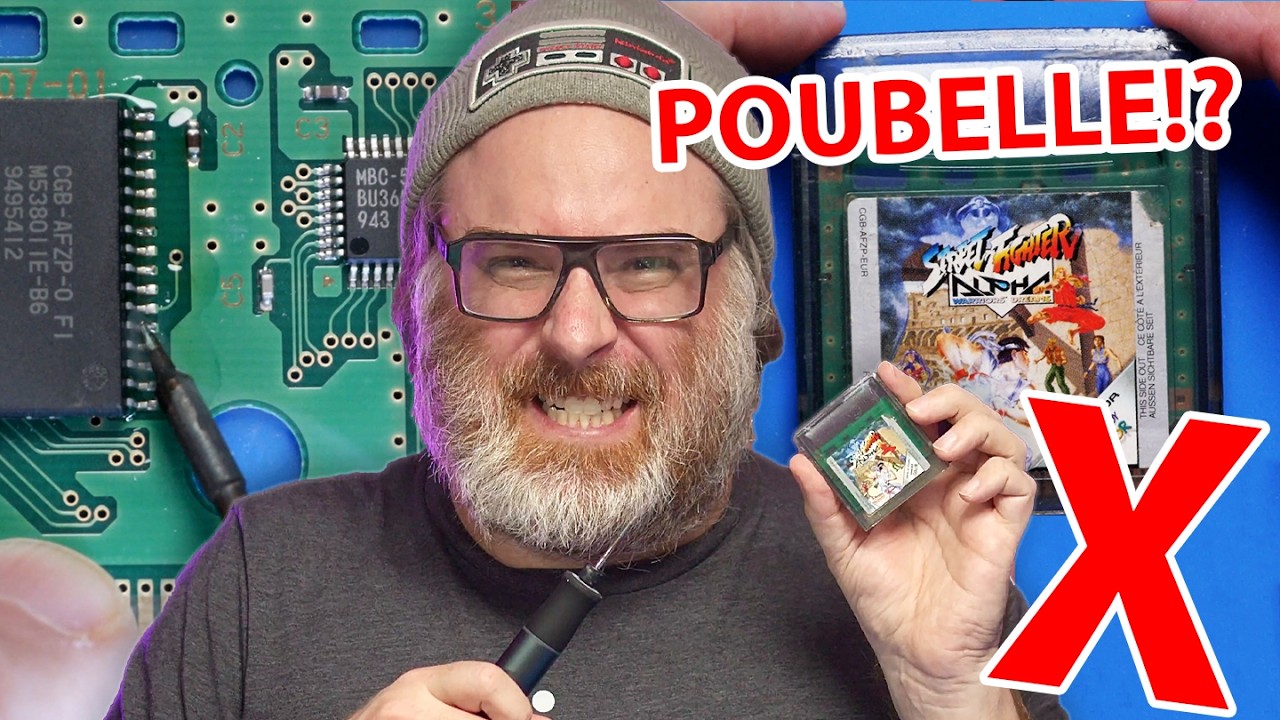 Je tente de SAUVER ce Street Fighter Alpha mort sur Game Boy Color! - BRICOLER C'EST SÉRIEUX