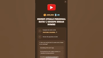 MEMEFI STEALS PERSONAL DATA? | GOSSIPS BREAK DOWNS / Answer #memefi #memefisecretcode