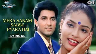 Mera Sanam Sabse Pyara Hai  bollywood hit song 🥰😍😘