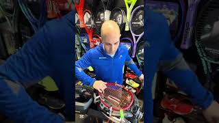 ASMR Tennis Stringing 🎾 Yonex VCORE 100L (Real Time, No Cuts)