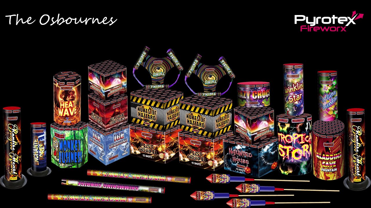 Pyrotex Fireworks - The Osbournes Family Pack - FP1