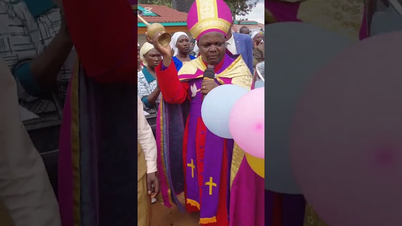 DEDICATION & ANNOITING OF OUR  CHURCH VAN