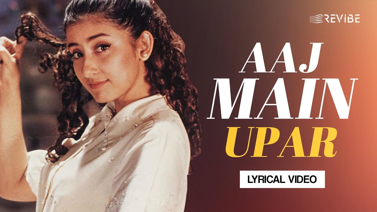 Aaj Main Upar Lyrical Video  Kavita Krishnamurthy  Kumar Sanu  Khamoshi The Musical