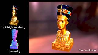 [SIGGRAPH Asia 2018] Practical SVBRDF Acquisition of 3D Objects with Unstructured Flash Photography,