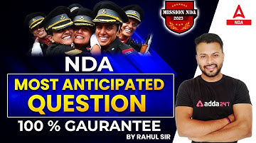 NDA 1 2023 | Most Important Questions Of Maths For NDA 2023 Preparation | NDA Maths Classes