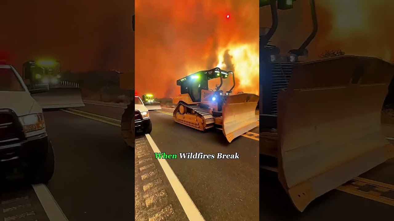 Why This Farmer Is Driving INTO a Fire?