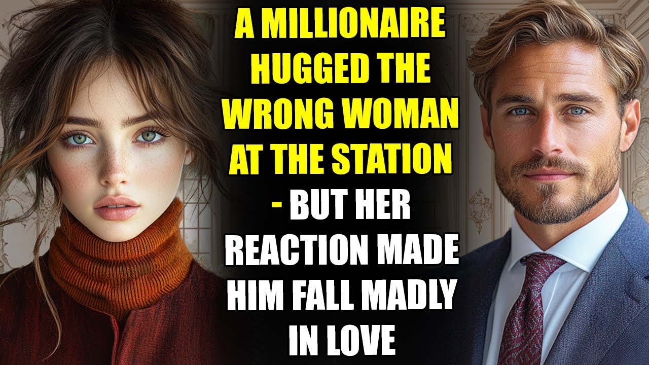 A MILLIONAIRE Hugged the Wrong Woman at the Station - But Her Reaction Made Him Fall Madly in Love