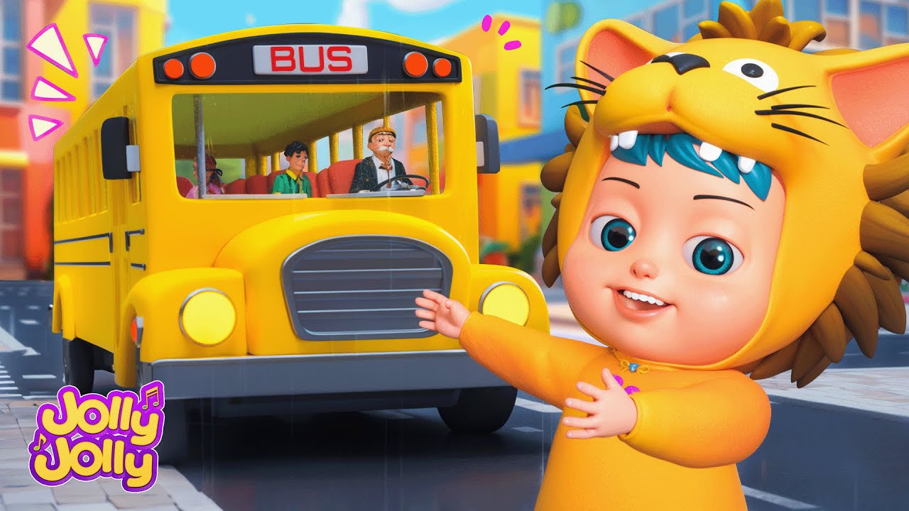 Uma experiência divertida no ônibus | As Rodas do Ônibus! | Jolly Jolly - Músicas Infantis