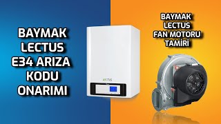 Baymak Lectus, Remeha Qui̇ntra Pro Yoğuşmali Kazan Fan Motoru Tami̇ri̇ - Fan Motoru E34 Ariza Tami̇ri̇