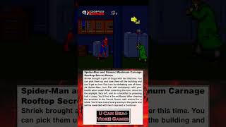 U Can Beat Video Games - Spider-Man and Venom: Maximum Carnage - Rooftop Secret Room