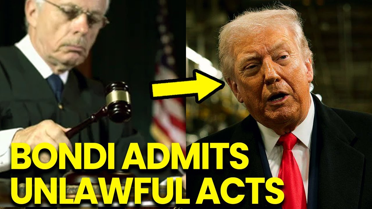 Trump LOSING IT after BONDI CONFESSES UNLAWFUL ACTS