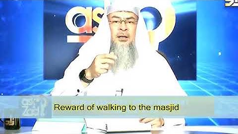 Pahala Berjalan Kaki Dibandingkan Naik Kendaraan atau Berkendara ke Masjid - Sheikh Assim Al Hakeem