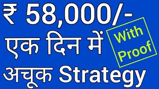 #4 58,000/- per Day  सरल Heikin Ashi Strategy | How to Avoid False Signal in Intraday Trading