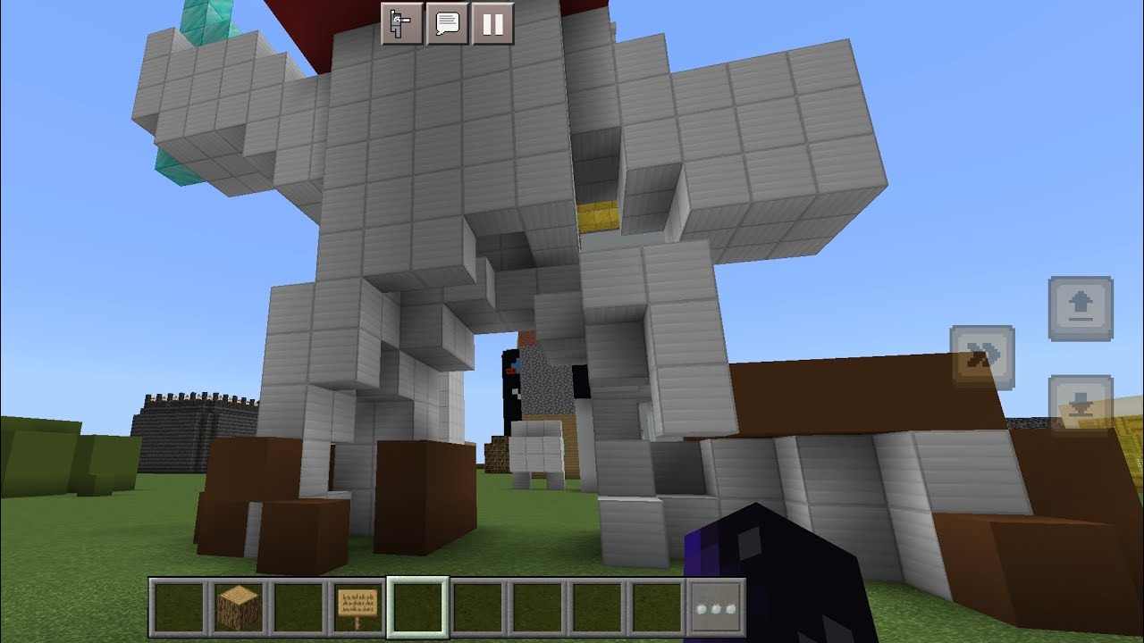 me and my lil bro play Minecraft! 