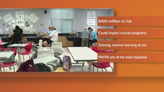 Maryland faces major funding cuts