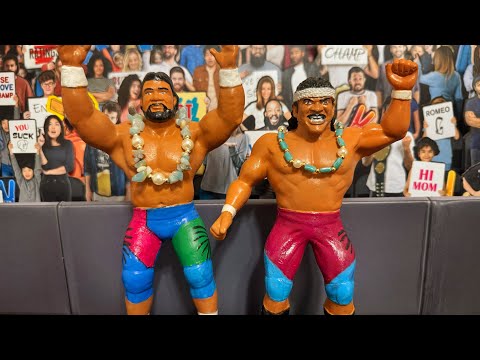 Creating a custom Tonga Tom, Sam Fatu of the Islanders - LJN Action Figures