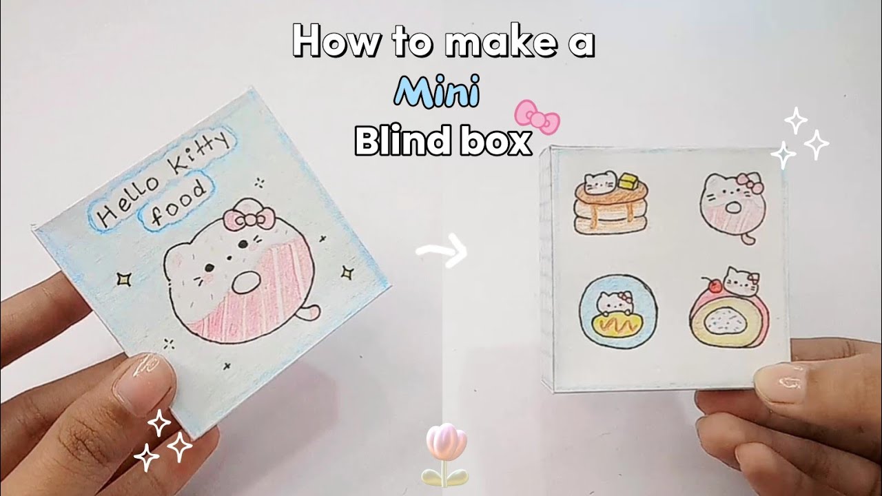 | Tutorial | How to make a blind box + paper squishy 💫 #diy # ...