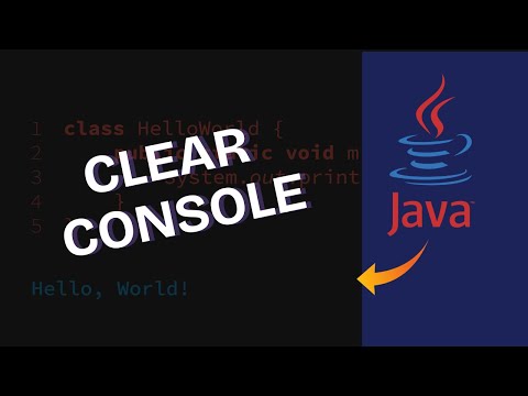 How to Clear Console in Java 2025?