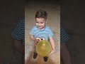 كيف طالع المسكة من قلب البالونة 😱😱
