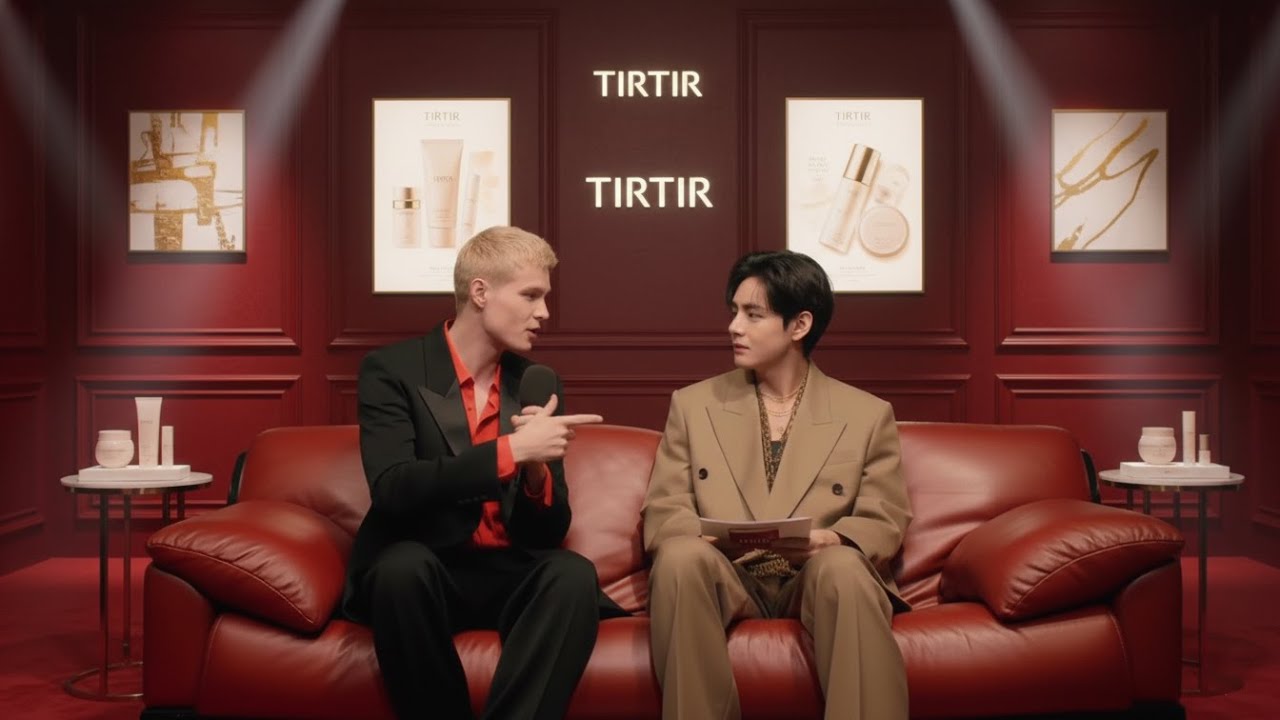 Новое ПОЛНОЕ видео-интервью Тэхёна — Фаны шокированы его историей амбассадора TIRTIR