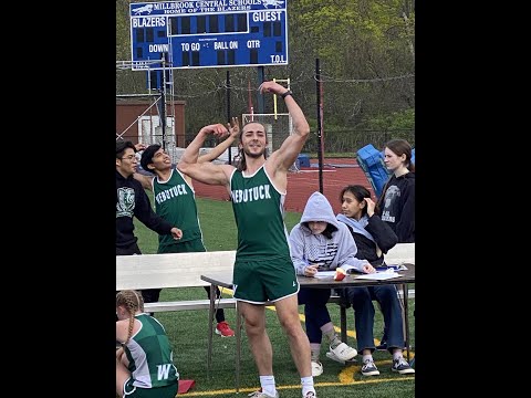 Paris Perkins runs with heart...for Webutuck High School.