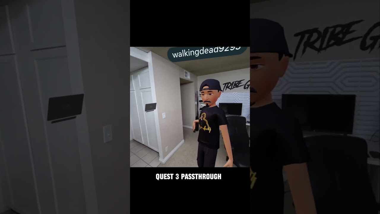 Quest 3 mixed reality 😱