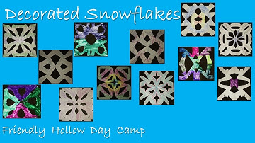 Decorated Snowflakes