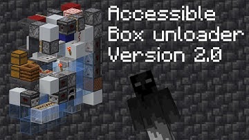 Accessible shulker box unloader V2