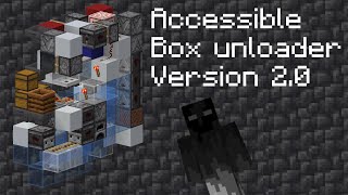 Accessible shulker box unloader V2