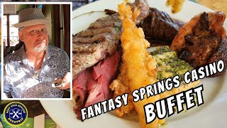 Full buffet walk thru at Fantasy Springs Resort Casino | Holiday Buffet | Indio Springs, CA