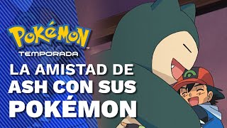 Momentos entrañables de Ash y sus Pokémon ❤️ | Serie Pokémon