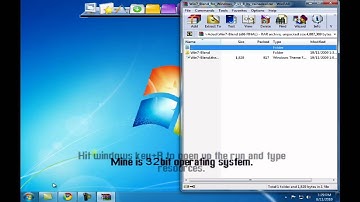 How to install windows 7 custom themes
