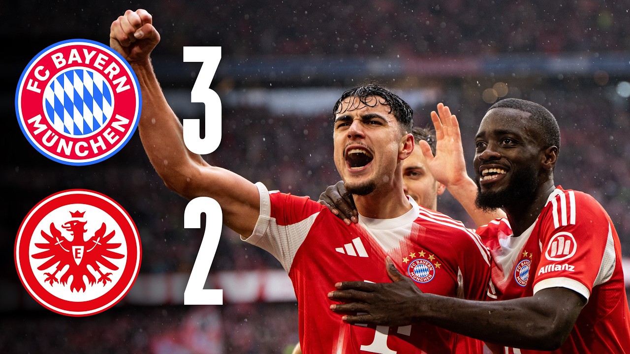 Kane & Pavlovic score from distance! | FC Bayern 3-2 Eintracht Frankfurt | Highlights & Interviews