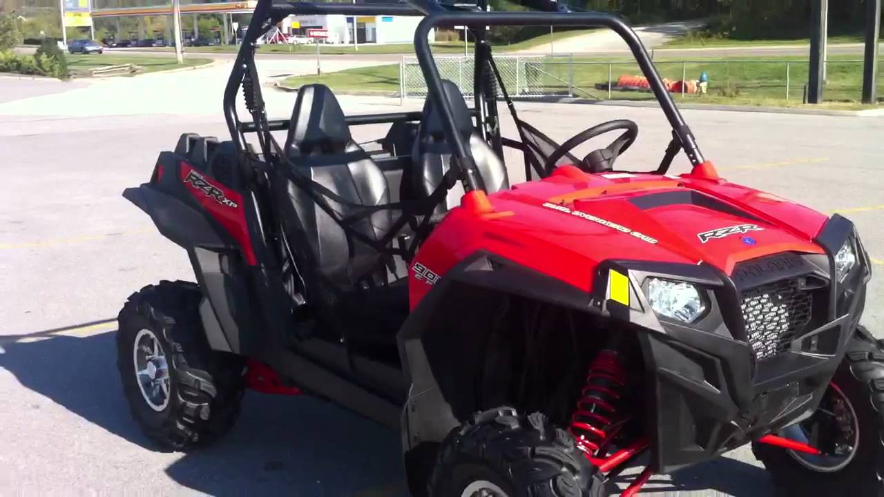 2012 Polaris RZR XP 900 Indy Red - YouTube