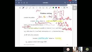 Block coordinate descent method (BCD) part 1: problem structure, algorithm description Profile