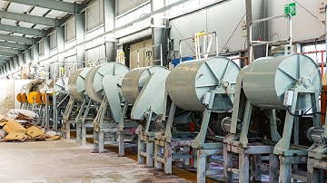 How Chinese Famous Cast Iron Pan Factory Makes One Million Pots Per Year