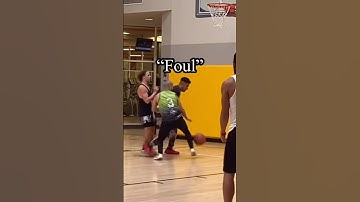 “I CALLED FOUL!”🗣 #trashtalkers #marthreenez #hoopers #trashtalker #3pointshooter #basketball