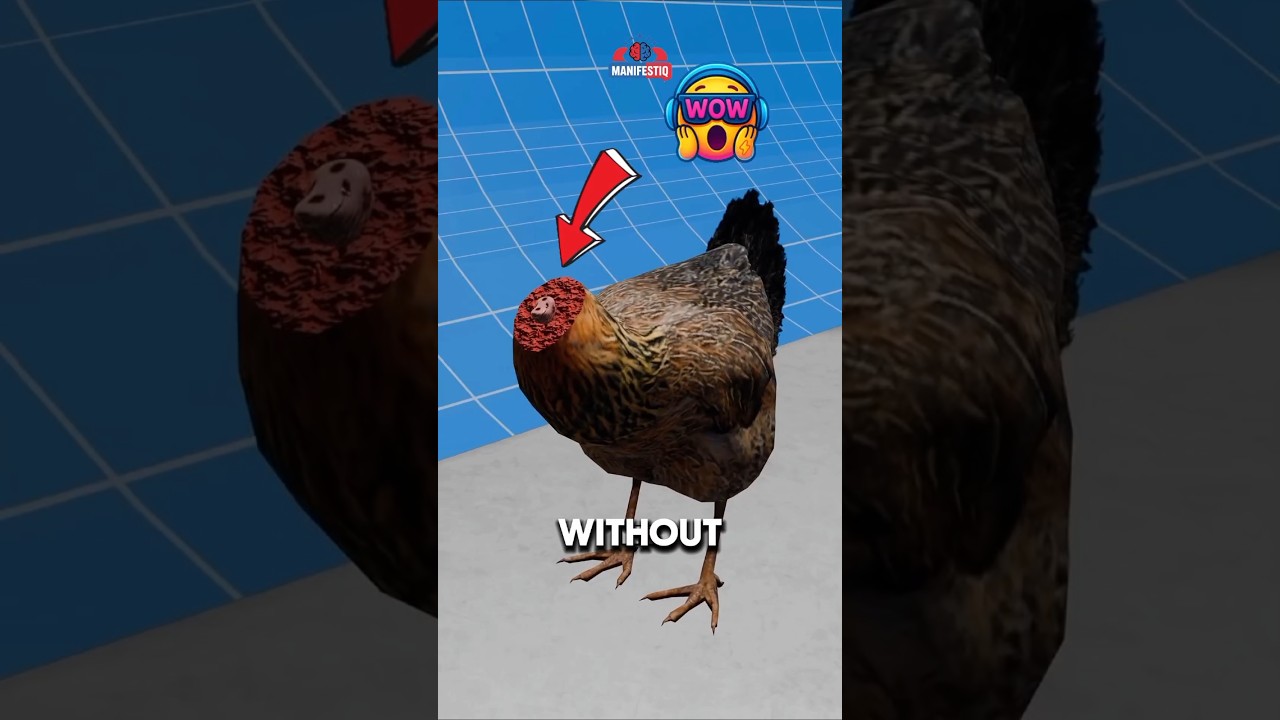 3 Animals That Can Live Without a Head! 😱 #facts #animalfacts #wildlife