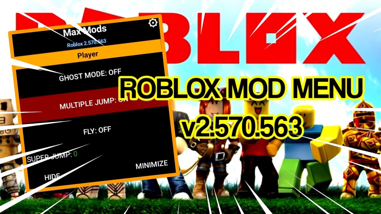 Roblox Max Mod, Roblox mod menu