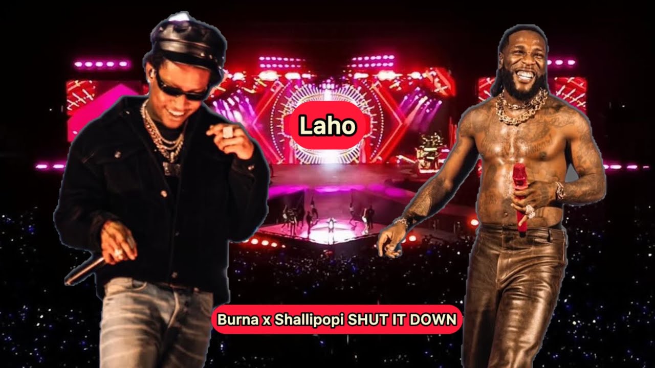 Burna Boy & Shallipopi Laho Remix Live Performance at Stade De France (2025 Music Concert Highlight)