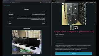 Blockchain based auction with deep learning