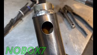EDM large holes in stainless tubing  or Pipe ???  SFX4000B EDM Machine