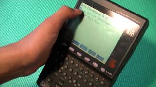 Worlds First Ebook Reader? Sony Data Diskman Electronic Reader Dd-8 Review