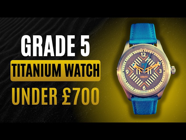 This Watch Has Grade 5 Titanium For Under £700 (Shibuya Grade 5