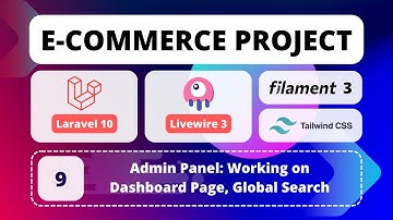 9 - E-Commerce Project with Laravel 10, Livewire 3, Filament 3 & Tailwind CSS