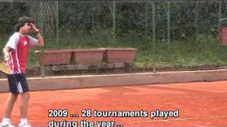 Seven years in Seven Minutes. Gianmarco Crocetti tennis training