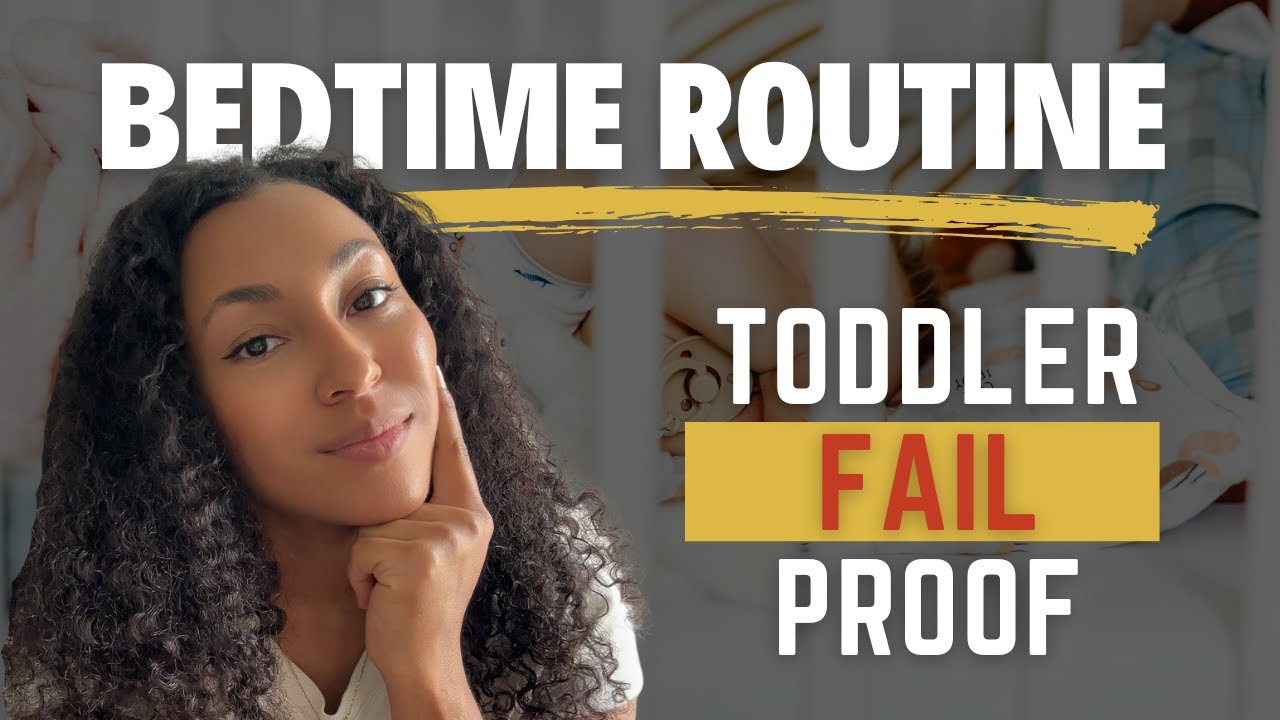 Simple Toddler Bedtime Routine: Three Steps to Success - YouTube