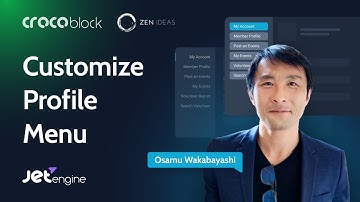 How to Customize User Profile Menu in WordPress | JetEngine Plugin