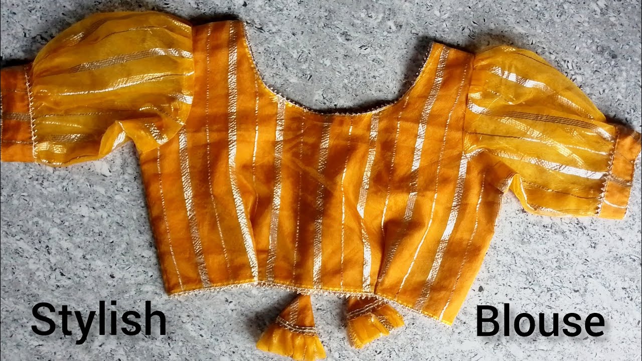 Stylish 🥰 Blouse Stitching। Designer Blouse Stitching। Simple Blouse
